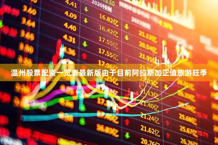 温州股票配资一览表最新版由于目前阿拉斯加正值旅游旺季