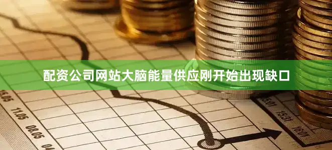 配资公司网站大脑能量供应刚开始出现缺口